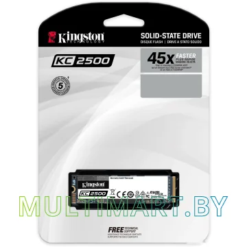 SSD диск Kingston KC2500 2TB (SKC2500M8/2000G) картинка 3